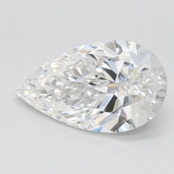 Diament laboratoryjny szlif gruszkowy, 1.02ct, IF, D, IGI LG744514080