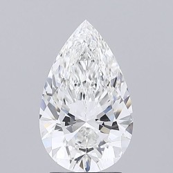 Diament laboratoryjny szlif gruszkowy, 2.06ct, VVS2, F, IGI LG756504877