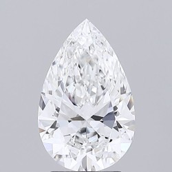 Diament laboratoryjny szlif gruszkowy, 2.26ct, VVS2, D, IGI LG756504887