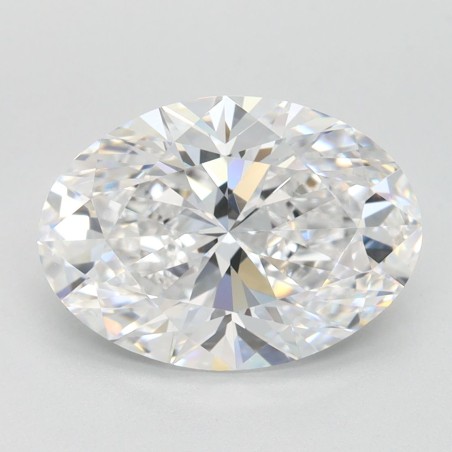 Diament laboratoryjny szlif owalny, 2.84ct, IF, D, IGI LG744513822