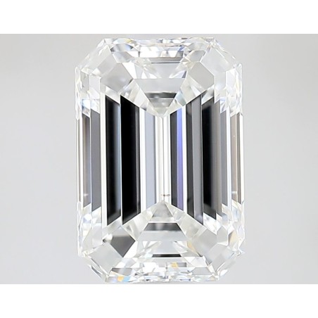 Diament szlif szmaragdowy, 2ct, VS2, F, GIA 6542153287