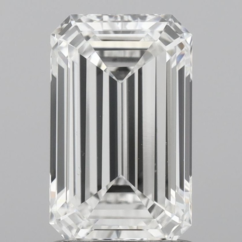 Diament laboratoryjny szlif szmaragdowy, 1.51ct, VVS2, E, IGI LG728582144