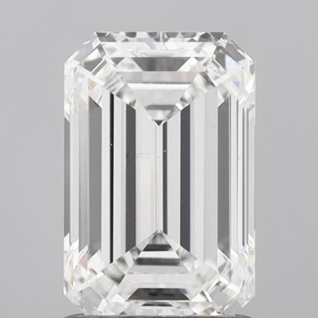 Diament laboratoryjny szlif szmaragdowy, 1.59ct, VVS2, E, IGI LG731514710