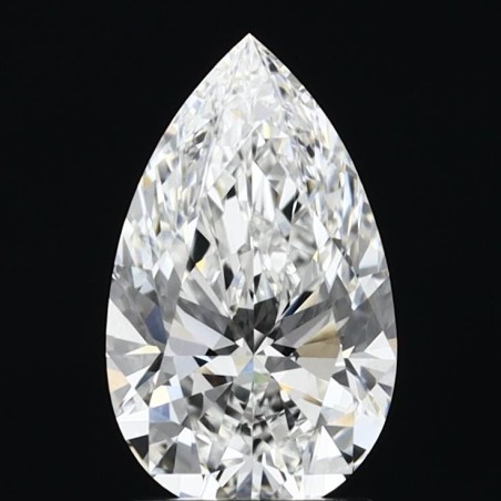 Diament laboratoryjny szlif gruszkowy, 1.53ct, VVS2, E, IGI LG745516818