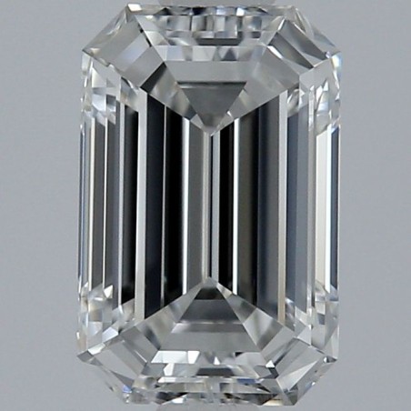 Diament szlif szmaragdowy, 0.71ct, VVS2, E, GIA 1525667000