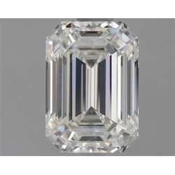 Diament szlif szmaragdowy, 1.5ct, VS1, I, GIA 6515625155