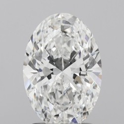 Diament laboratoryjny szlif owalny, 1.53ct, VVS1, D, IGI LG754567461