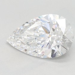 Diament laboratoryjny szlif gruszkowy, 1.63ct, IF, D, IGI LG659443973