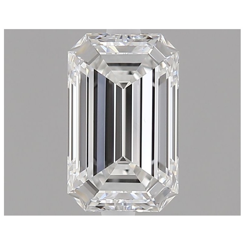 Diament szlif szmaragdowy, 0.71ct, VVS2, E, GIA 7546145391