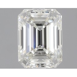 Diament szlif szmaragdowy, 0.7ct, VS1, H, GIA 6535986438