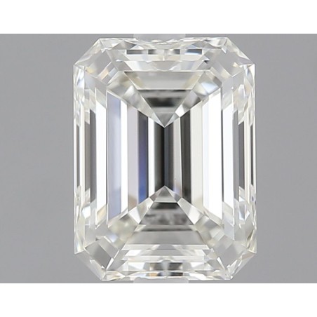 Diament szlif szmaragdowy, 0.7ct, VS1, H, GIA 6535986438