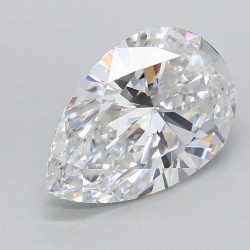 Diament laboratoryjny szlif gruszkowy, 1.58ct, VVS2, D, IGI LG739537773