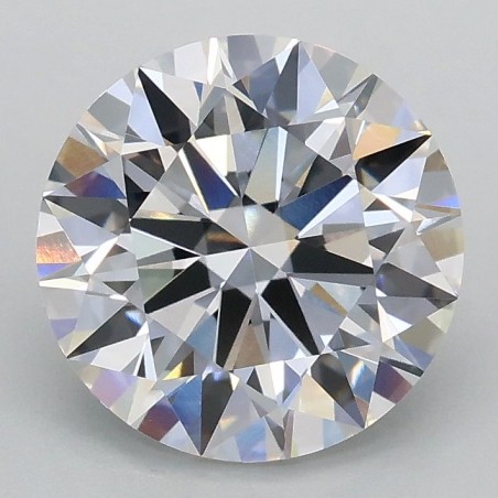 Diament laboratoryjny szlif okrągły, 2ct, VVS2, D, IGI LG724530008