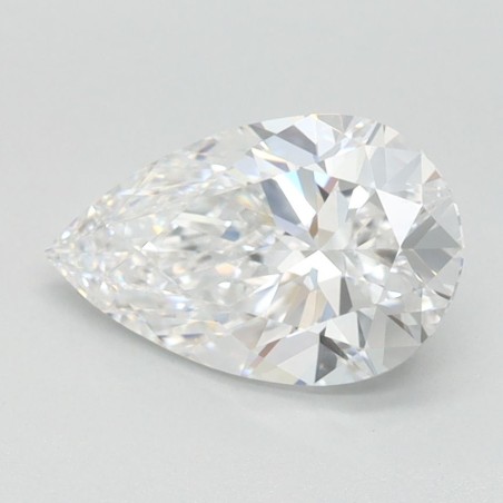 Diament laboratoryjny szlif gruszkowy, 1ct, VVS1, D, IGI LG744514077