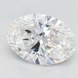 Diament laboratoryjny szlif owalny, 2.64ct, IF, E, IGI LG618433371