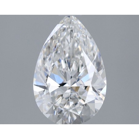 Diament laboratoryjny szlif gruszkowy, 1.1ct, VVS2, E, IGI LG573387265