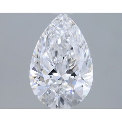 Diament laboratoryjny szlif gruszkowy, 1.07ct, VVS2, E, IGI LG573387256