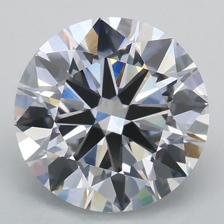 Diament laboratoryjny szlif okrągły, 2ct, VVS2, D, IGI LG706520095