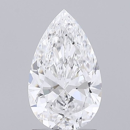 Diament laboratoryjny szlif gruszkowy, 1.58ct, VVS2, E, IGI LG759516427