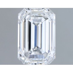 Diament laboratoryjny szlif szmaragdowy, 1.08ct, VVS2, E, IGI LG625447026