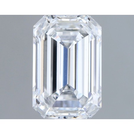 Diament laboratoryjny szlif szmaragdowy, 1.08ct, VVS2, E, IGI LG625447026