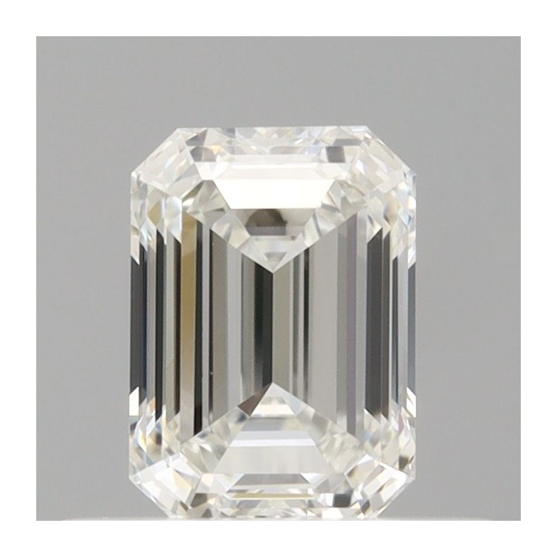 Diament szlif szmaragdowy, 0.5ct, VVS2, H, GIA 6535742184