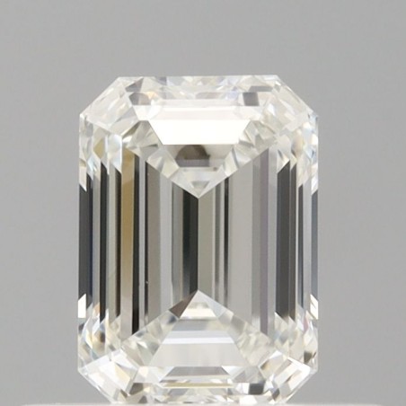Diament szlif szmaragdowy, 0.5ct, VVS2, H, GIA 6535742184