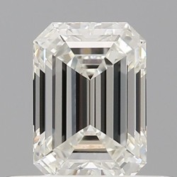 Diament szlif szmaragdowy, 0.5ct, VVS2, H, GIA 2536497185