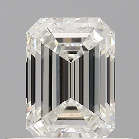 Diament szlif szmaragdowy, 0.5ct, VVS2, H, GIA 2536497185
