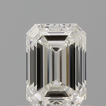 Diament szlif szmaragdowy, 0.5ct, VVS1, H, GIA 6535246065