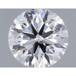 Diament laboratoryjny szlif okrągły, 1ct, IF, D, IGI LG747515218