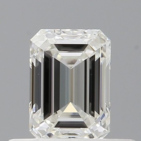 Diament szlif szmaragdowy, 0.51ct, VVS1, H, GIA 6535743430