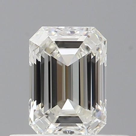 Diament szlif szmaragdowy, 0.5ct, VVS1, H, GIA 2538761454
