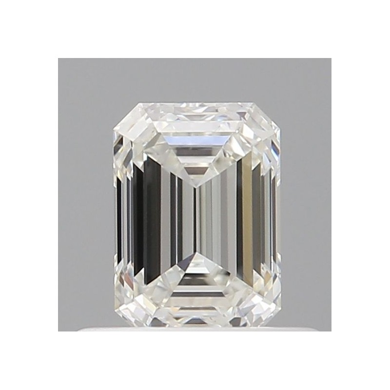 Diament szlif szmaragdowy, 0.5ct, VVS2, H, GIA 2537636488