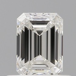 Diament szlif szmaragdowy, 0.5ct, VVS1, G, GIA 2544023889