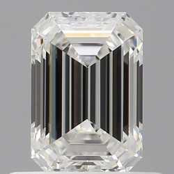 Diament szlif szmaragdowy, 0.75ct, VVS2, G, GIA 6522692630