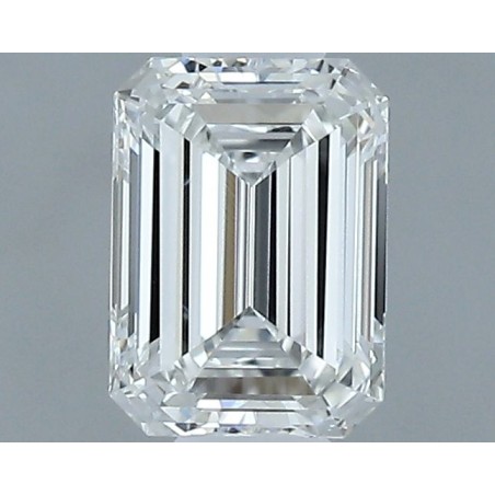 Diament szlif szmaragdowy, 0.5ct, VVS1, F, GIA 2516395678