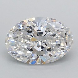 Diament laboratoryjny szlif owalny, 1.23ct, VVS2, D, IGI LG758585028