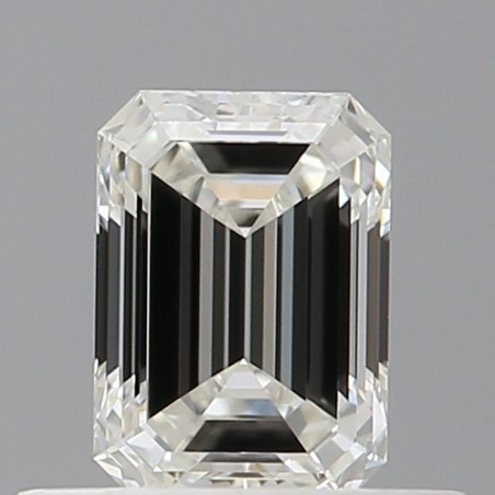 Diament szlif szmaragdowy, 0.5ct, VVS2, H, GIA 7542178716