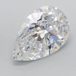 Diament laboratoryjny szlif gruszkowy, 2.05ct, VVS2, D, IGI LG750546828