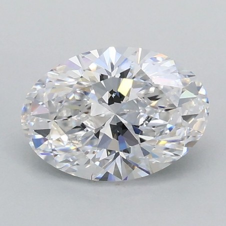 Diament laboratoryjny szlif owalny, 1ct, VVS2, D, IGI LG758584892