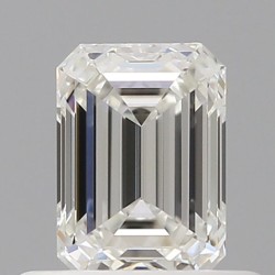 Diament szlif szmaragdowy, 0.52ct, VVS2, H, GIA 6531595894