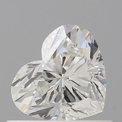 Diament serce, 0.55ct, VVS2, H, GIA 2517226883