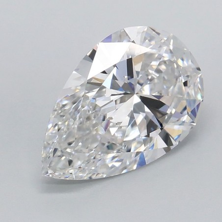 Diament laboratoryjny szlif gruszkowy, 1.58ct, VVS2, D, IGI LG739537789