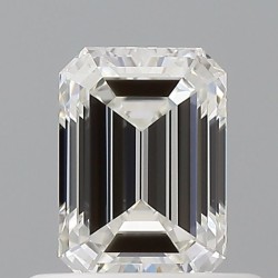 Diament szlif szmaragdowy, 0.55ct, VVS2, G, GIA 7541183095