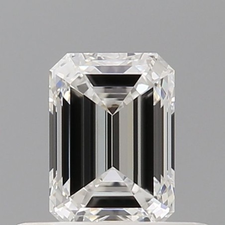 Diament szlif szmaragdowy, 0.5ct, VVS2, F, GIA 2547005010