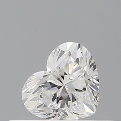 Diament serce, 0.31ct, VVS1, F, GIA 5533991551
