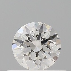 Diament szlif okrągły, 0.34ct, VVS1, H, GIA 6532592587