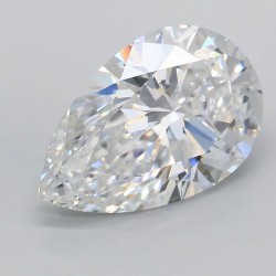 Diament laboratoryjny szlif gruszkowy, 2.08ct, VVS2, D, IGI LG724532166