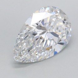 Diament laboratoryjny szlif gruszkowy, 2.08ct, VVS2, D, IGI LG724532177